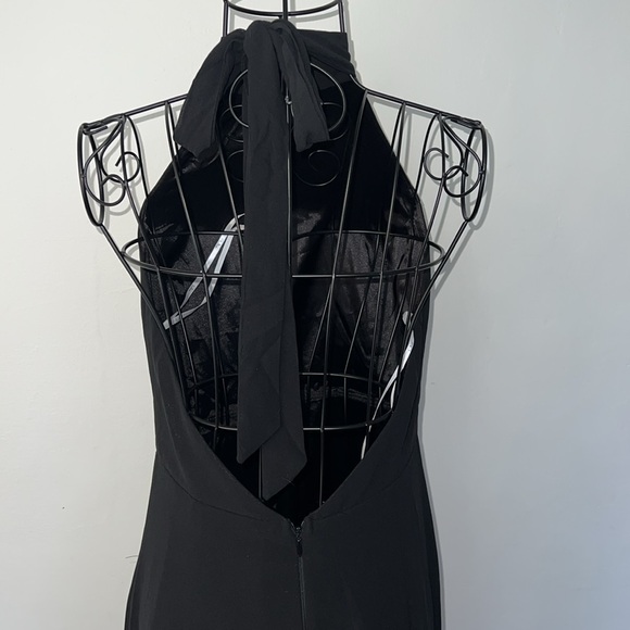 Lulus Captured Your Heart Black Halter Maxi Dress - Picture 8 of 9